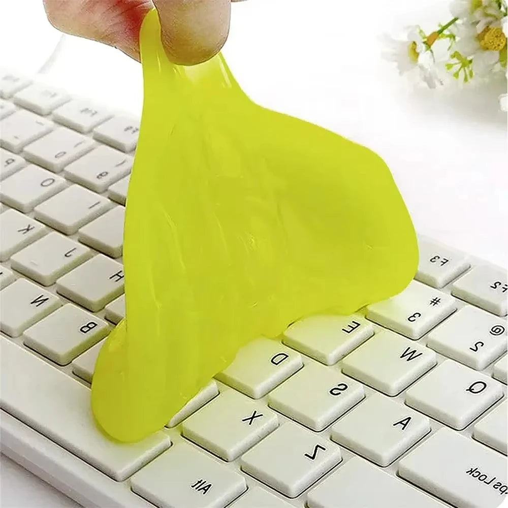 Car Cleaning Gel Slime Magic Mud Auto Interior Computer Keyboard Dirt Dust Remover Gel Car Wash Interior Cleaning Tools